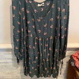 Floral long sleeve dress